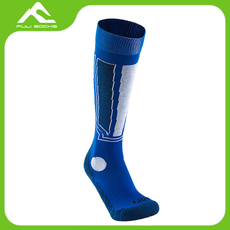 What materials are commonly used in making compression athletic socks